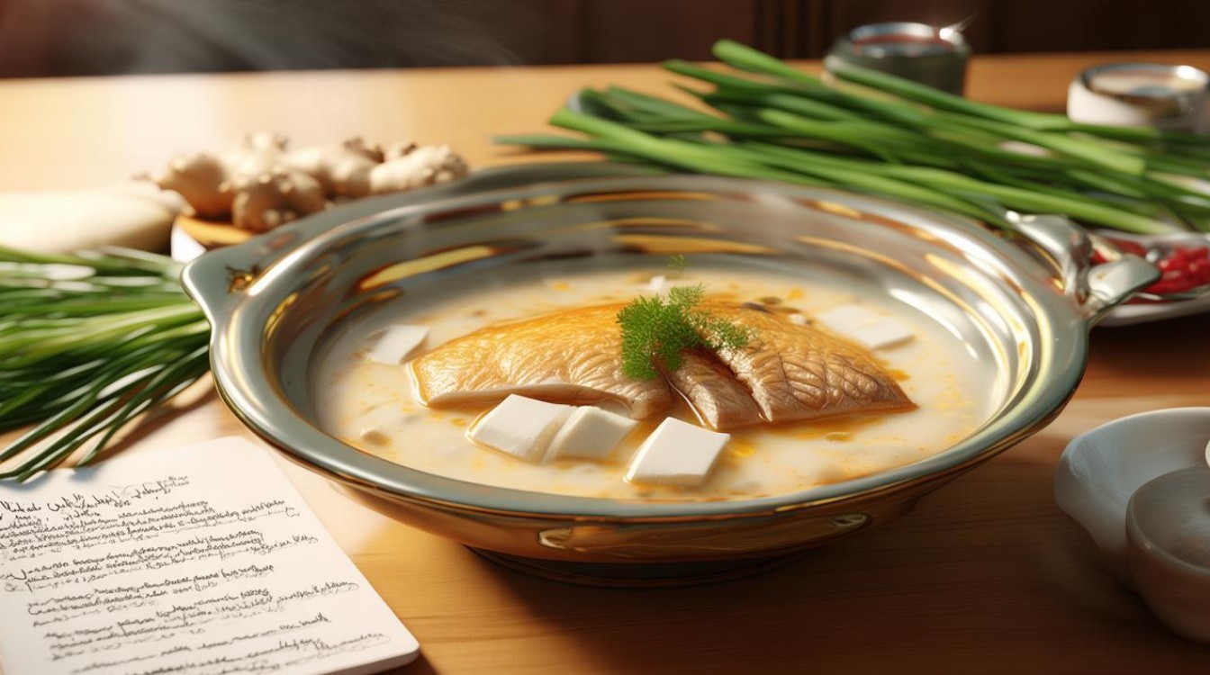 如何制作美味的大头鱼豆腐汤？-图2