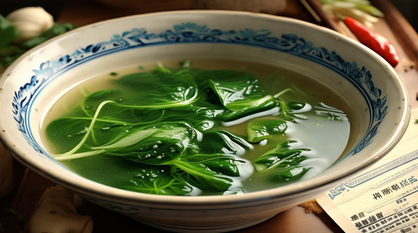 家常菠菜汤的简单做法大全有哪些？-图1
