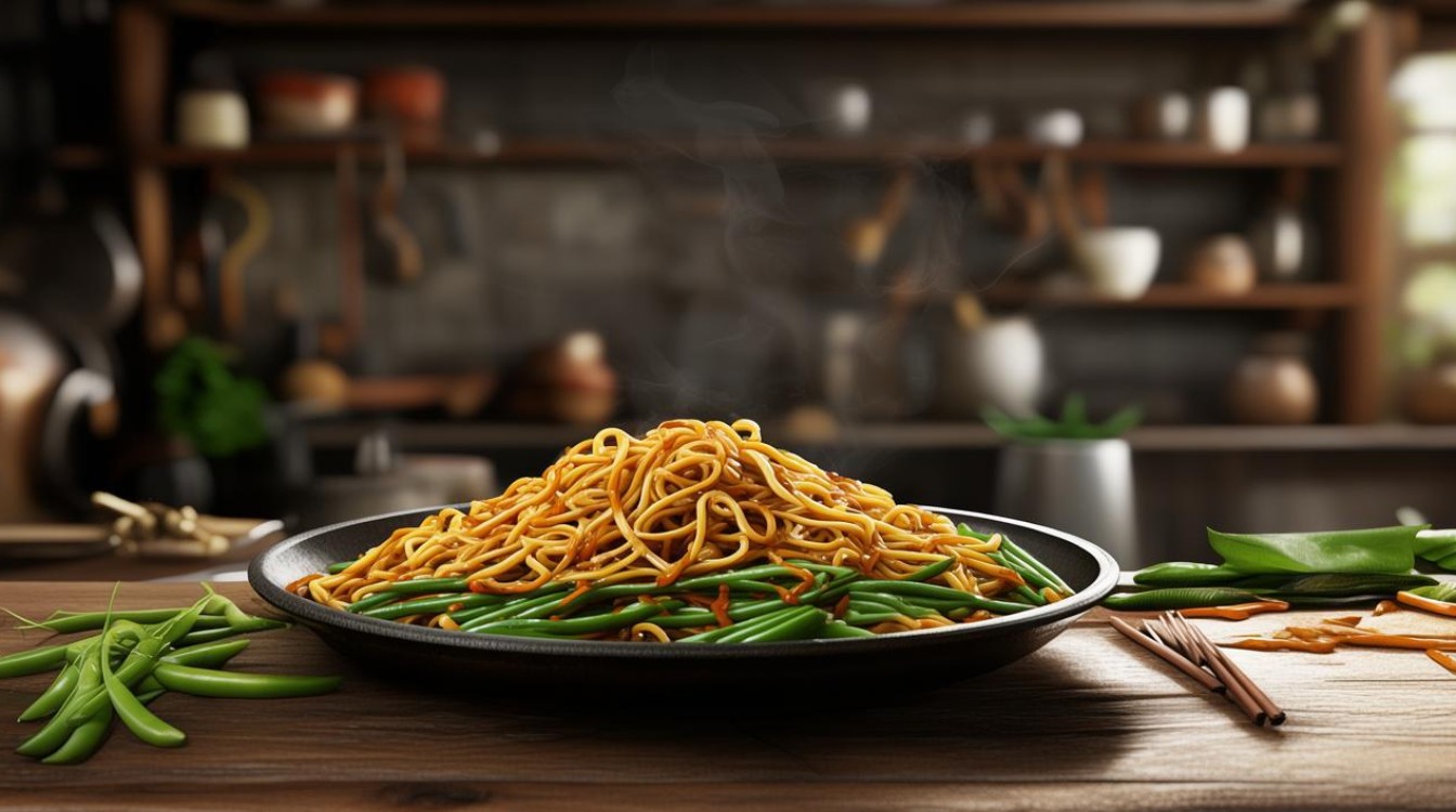 豆角焖面怎么做？家常做法简单又美味！-图1