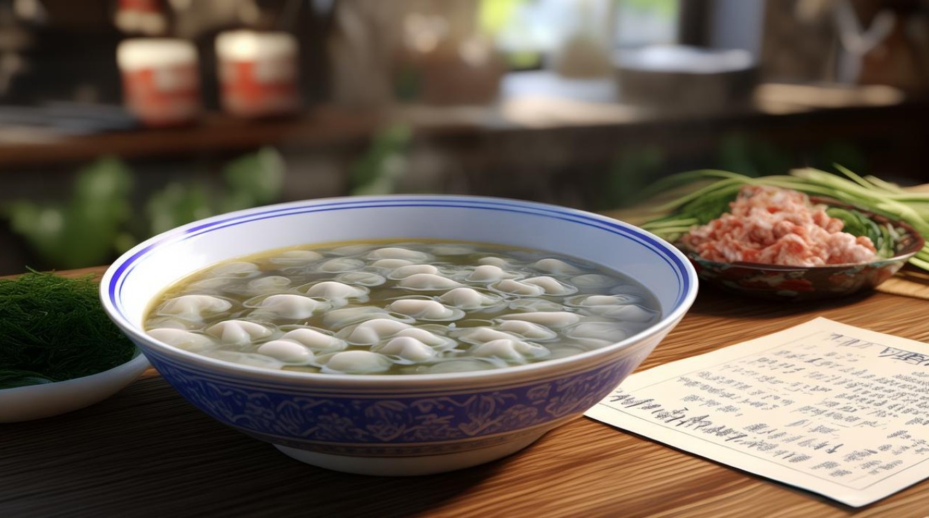 如何制作美味的紫菜饺子汤？简单步骤分享！-图1