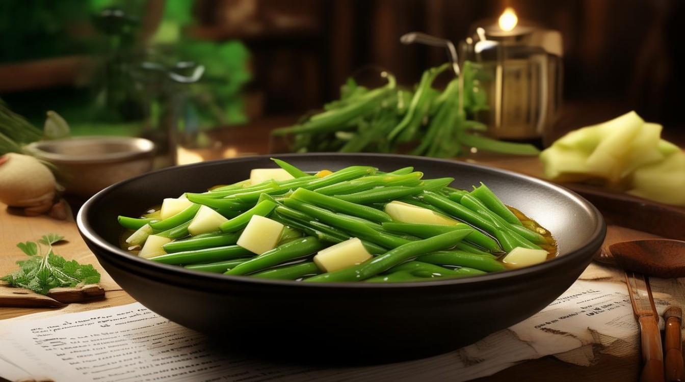豆角炖窝瓜怎么做才鲜香软烂？家常下饭菜做法分享-图3