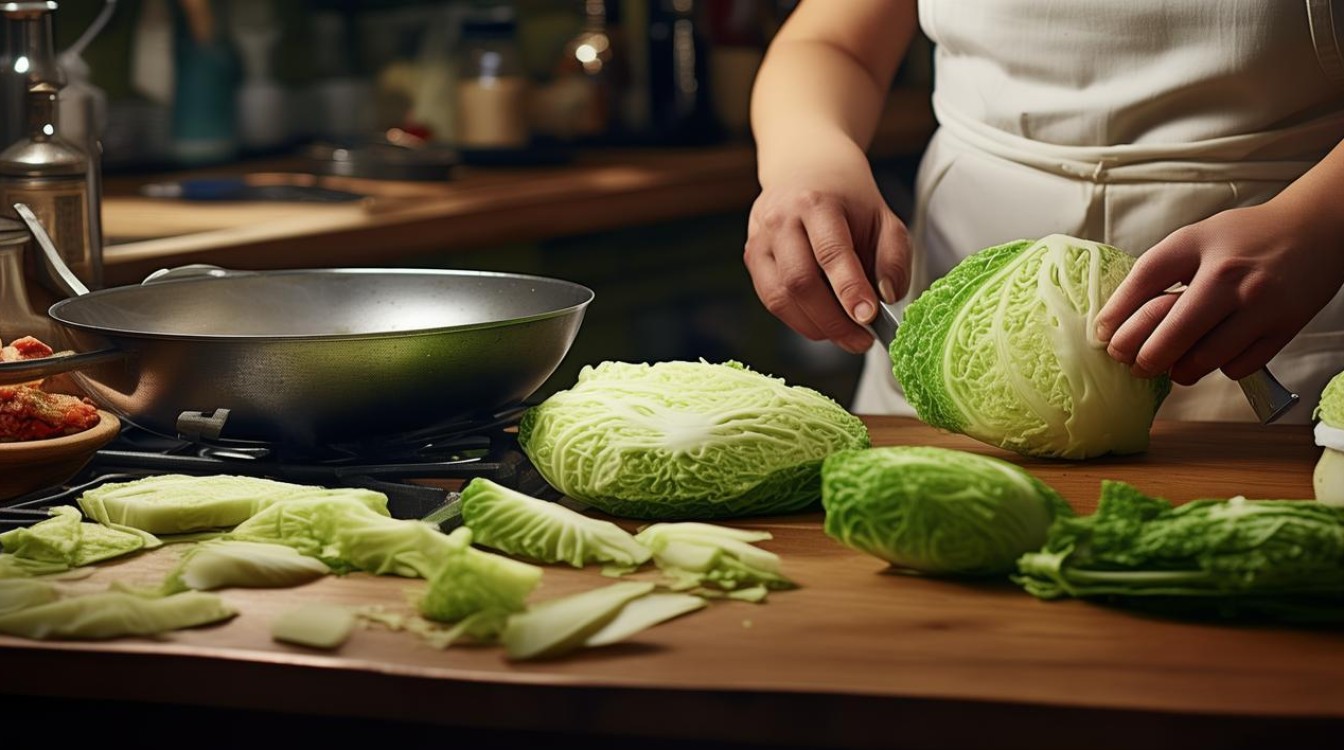 炒圆白菜的家常做法有哪些？简单易学的秘诀分享！-图2