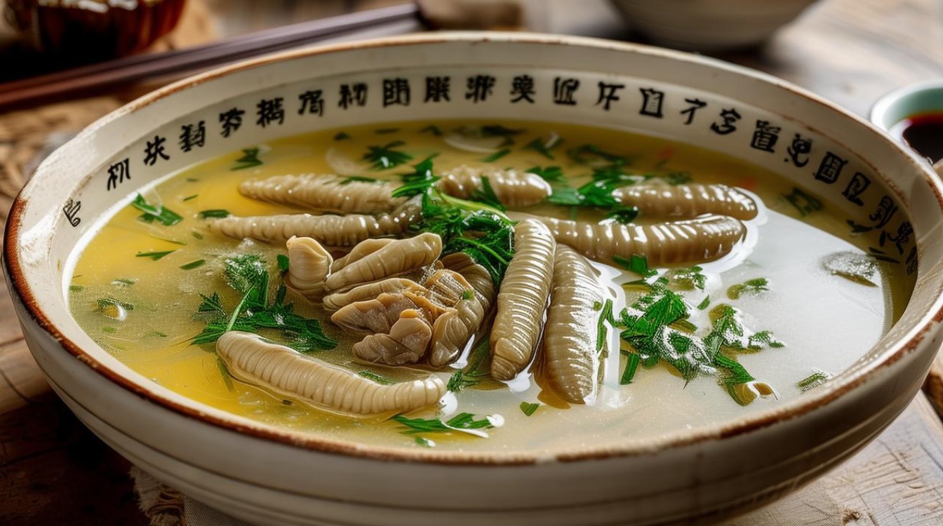 如何制作鲜美的新鲜沙虫汤？简单步骤大公开！-图1