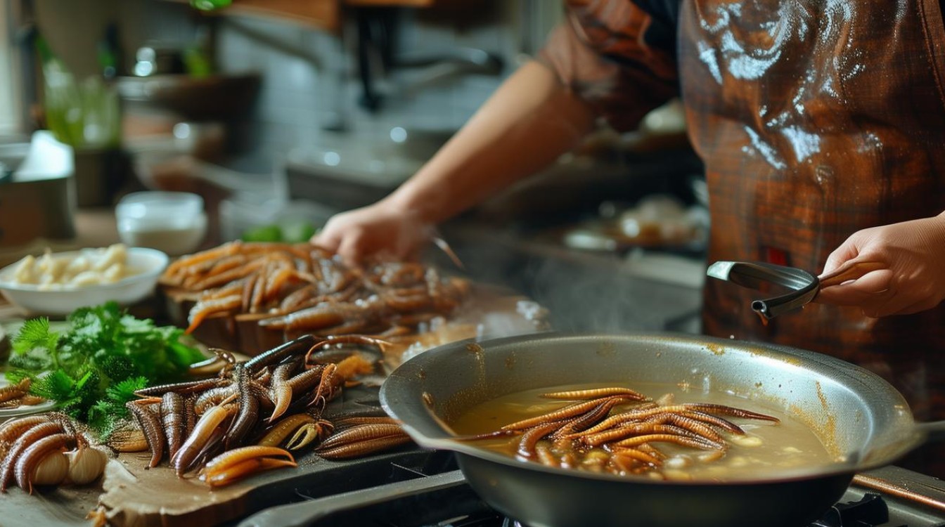 如何制作鲜美的新鲜沙虫汤？简单步骤大公开！-图4