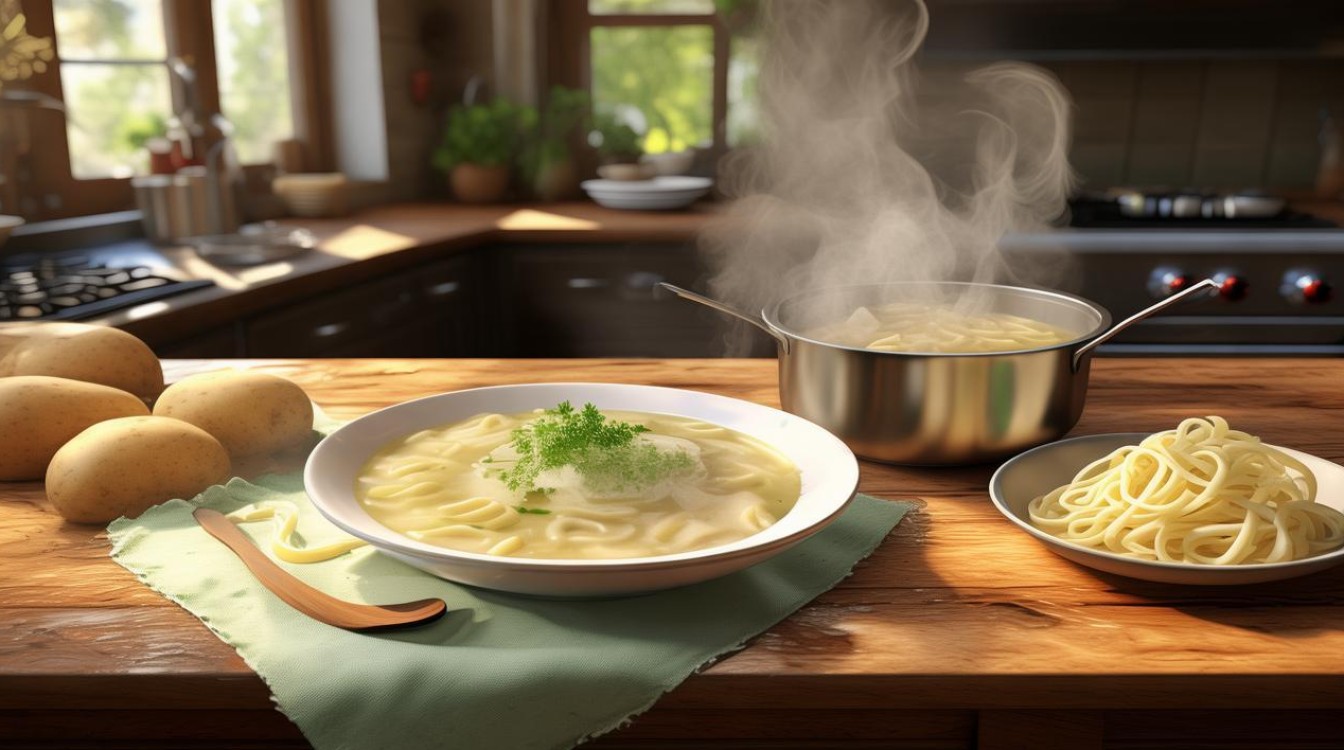 清汤土豆粉怎么做？家常做法简单又美味！-图1