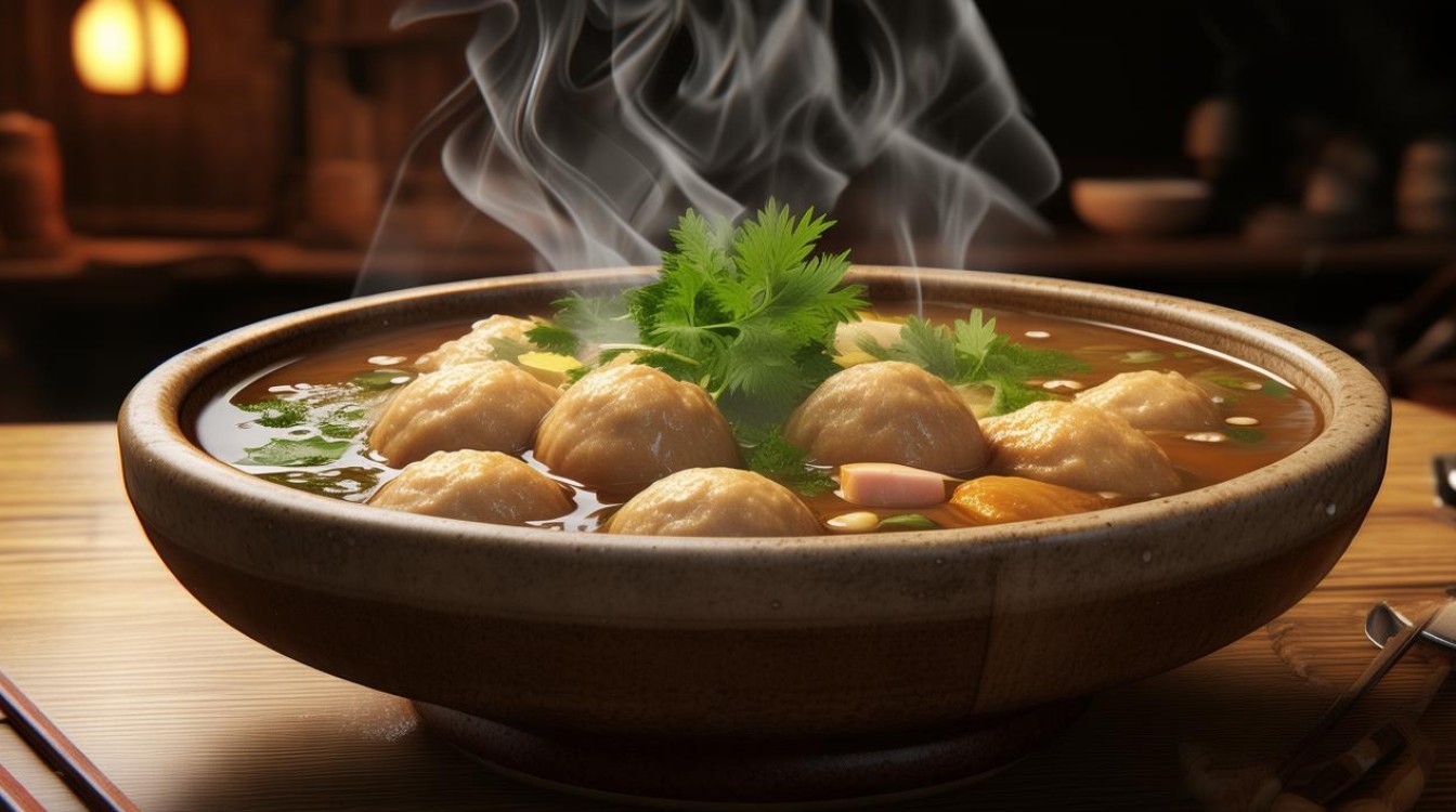 如何在家轻松做出美味的猪肉丸汤？-图1