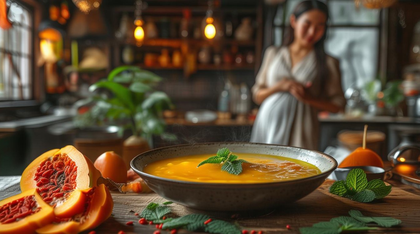 月子木瓜汤怎么做？滋补养颜的产后调理食谱-图2