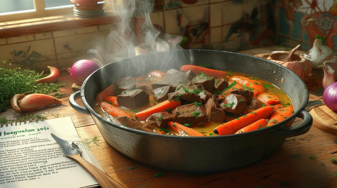 牛肉炖红萝卜怎么做？家常做法简单又美味！-图1