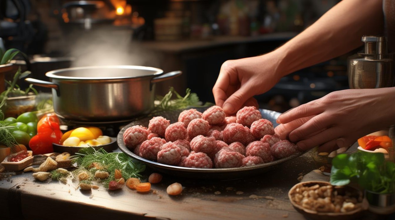 汆肉丸子怎么做？家常做法简单又美味！-图3