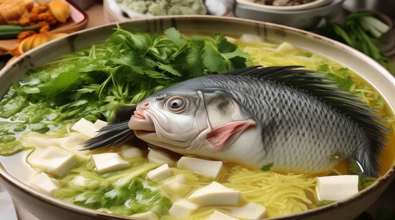 酸菜鱼头豆腐汤怎么做？简单步骤分享！-图1