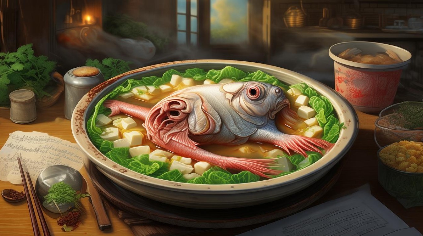 酸菜鱼头豆腐汤怎么做？简单步骤分享！-图2