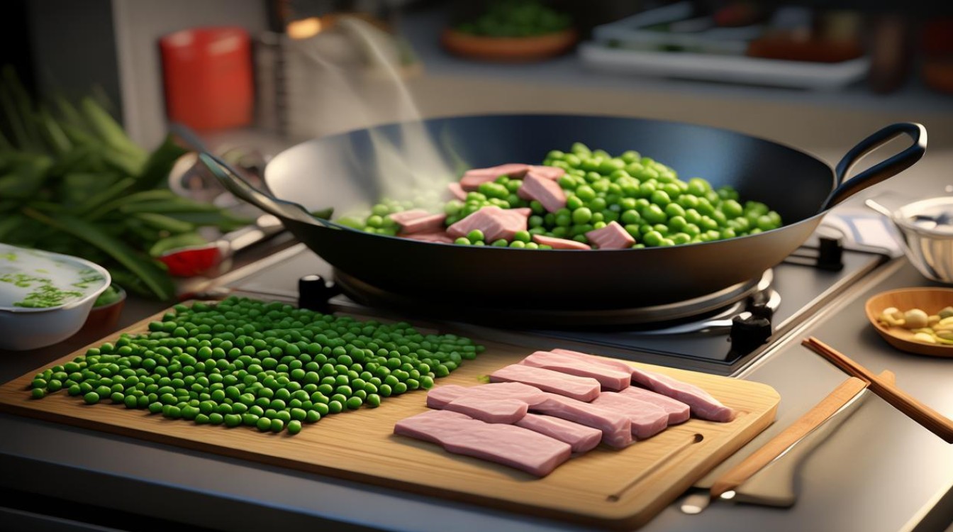 豌豆炒瘦肉怎么做？家常做法简单又美味！-图3