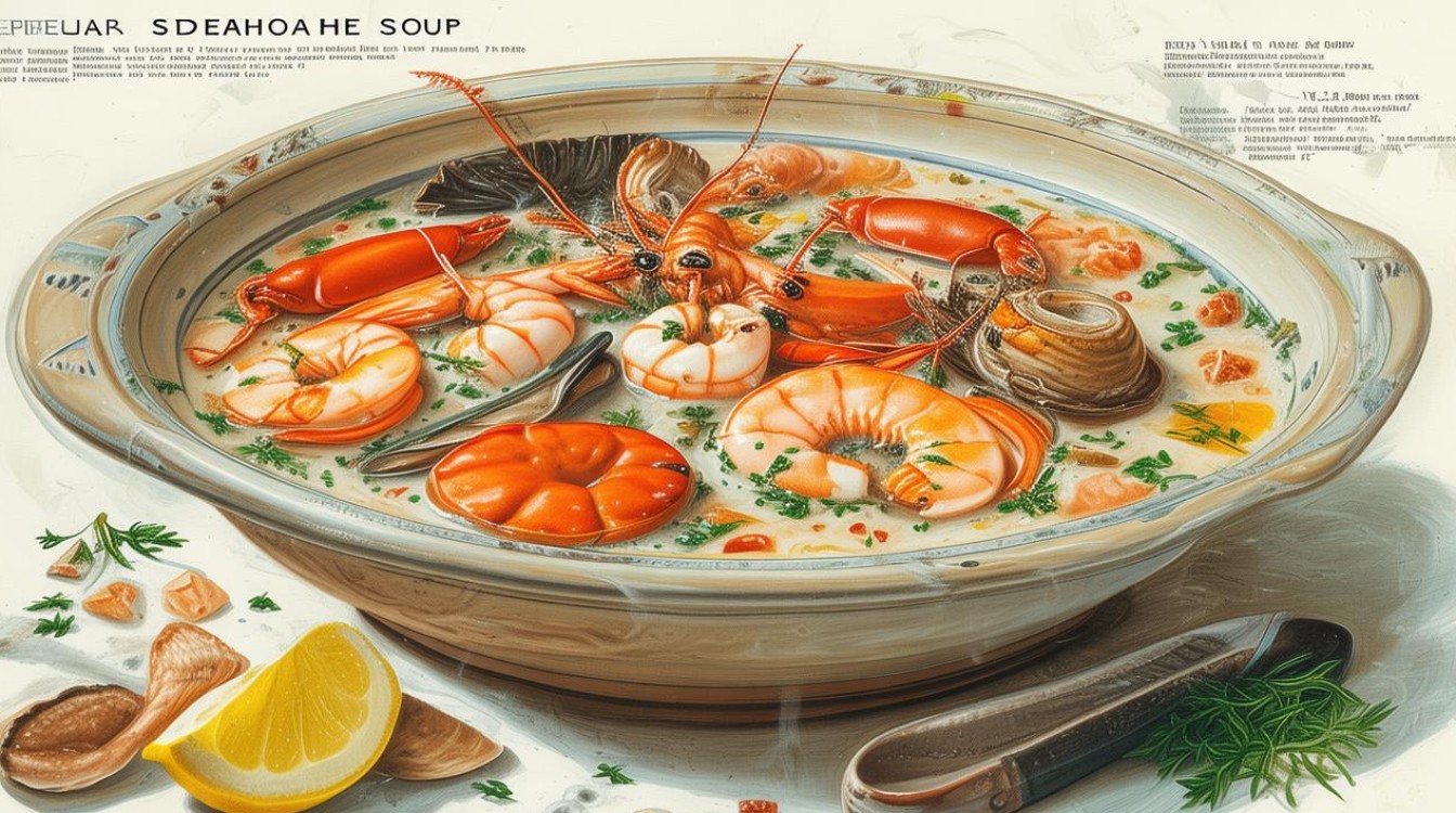 如何在家轻松制作美味的海鲜虾蟹汤？-图1