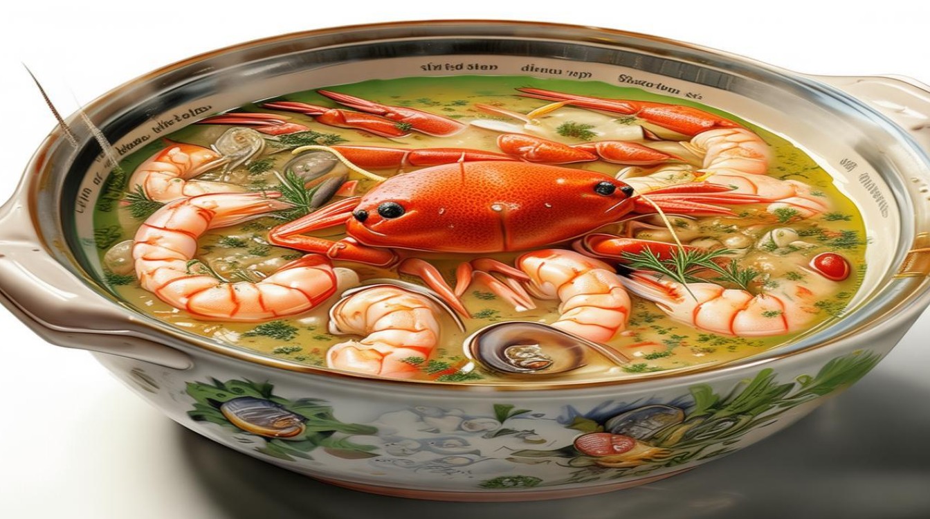 如何在家轻松制作美味的海鲜虾蟹汤？-图2