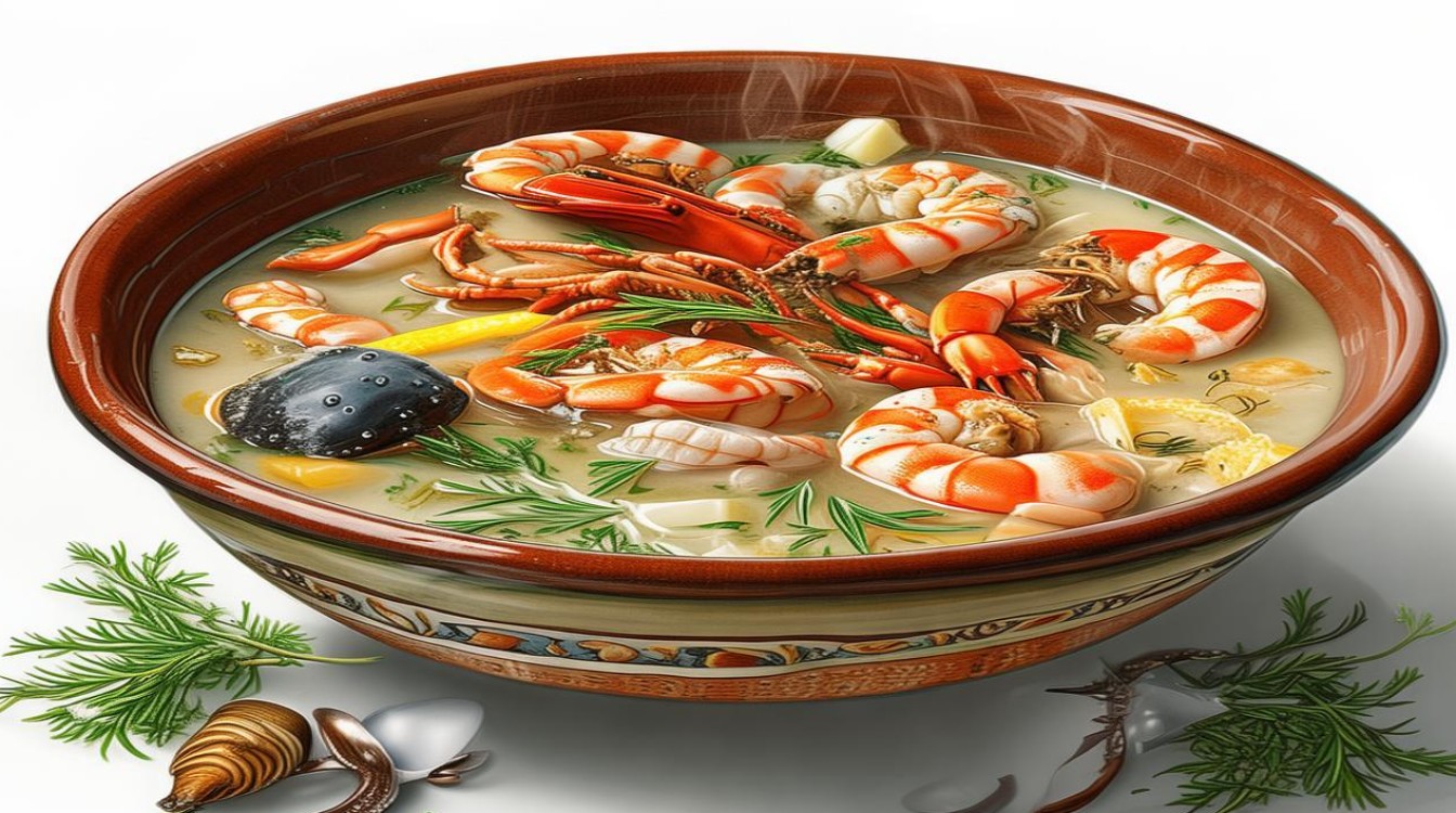 如何在家轻松制作美味的海鲜虾蟹汤？-图4