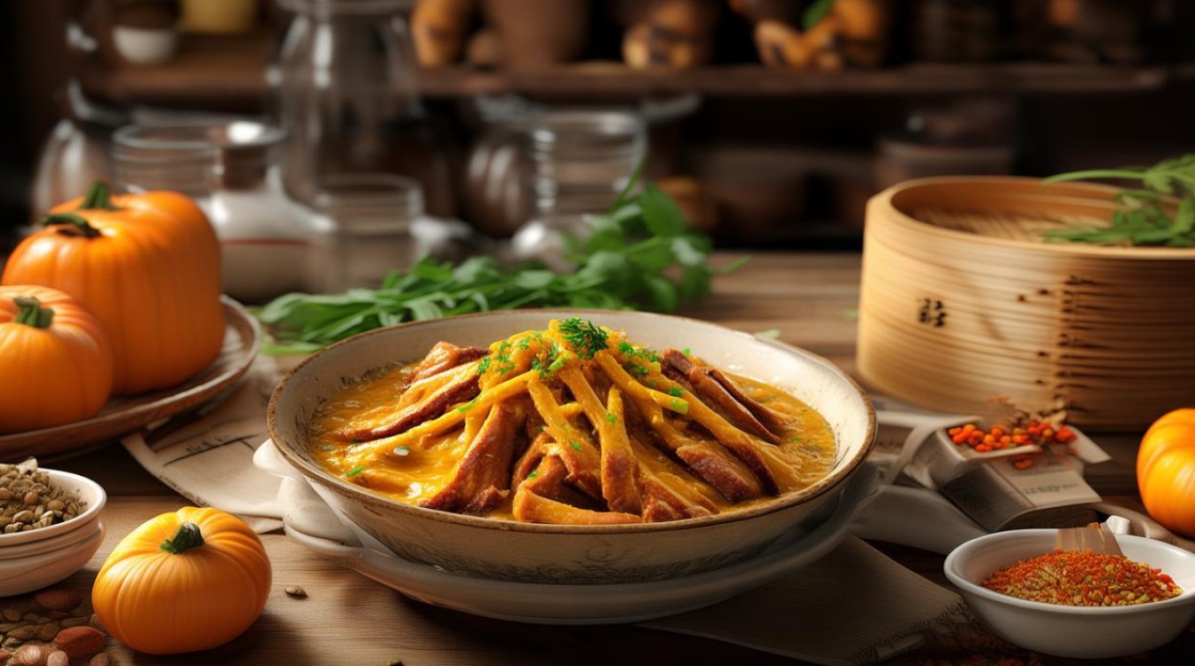 南瓜粉蒸肉怎么做？家常做法简单又美味！-图1