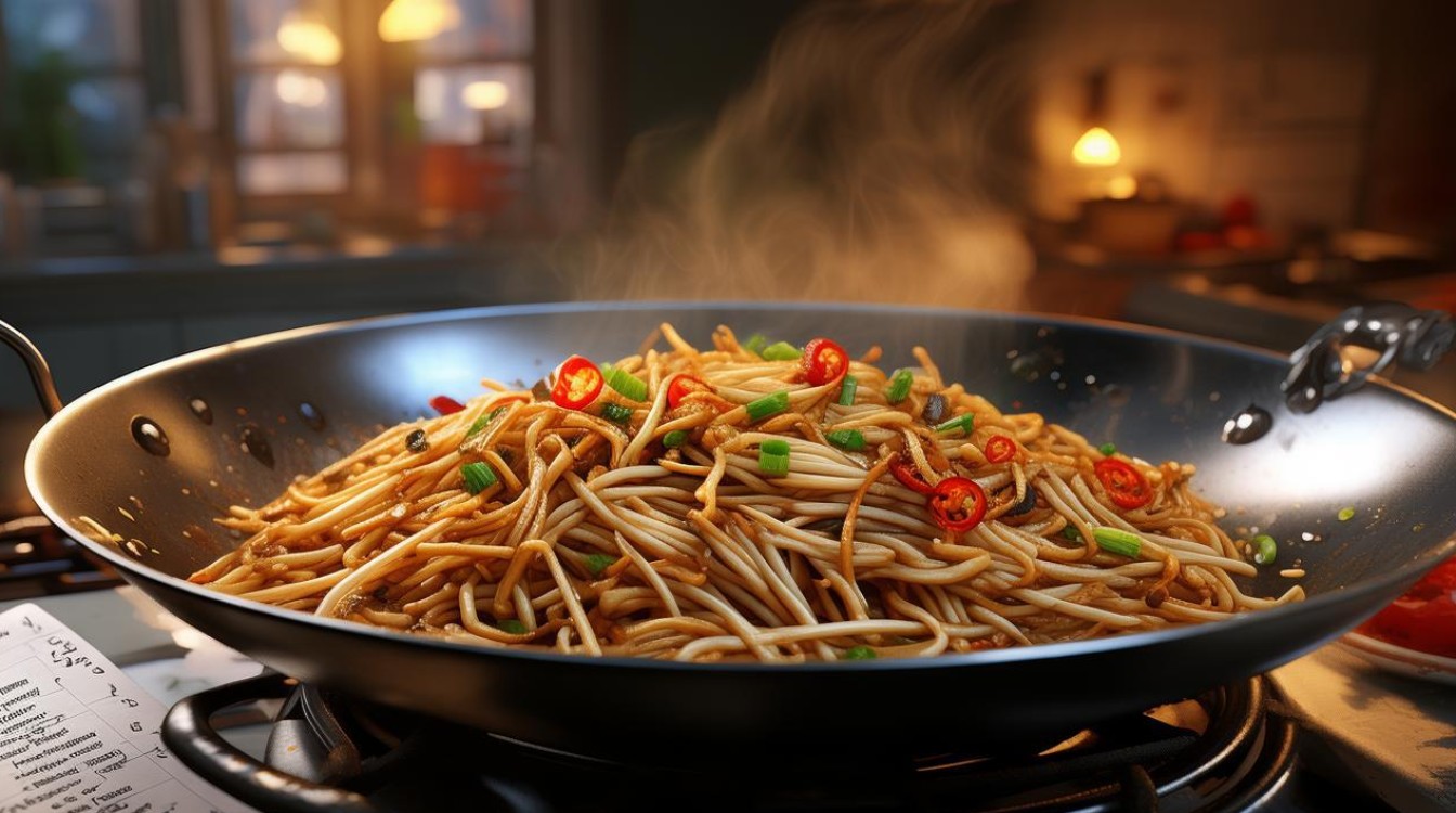 如何在家轻松做出美味的辣炒金针菇？-图4