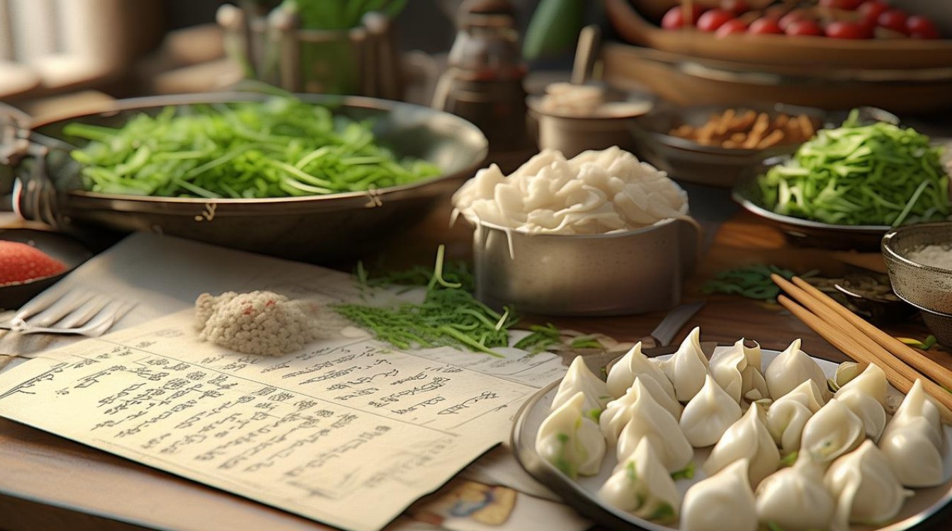 家常白菜素饺子馅怎么做？简单做法分享！-图1