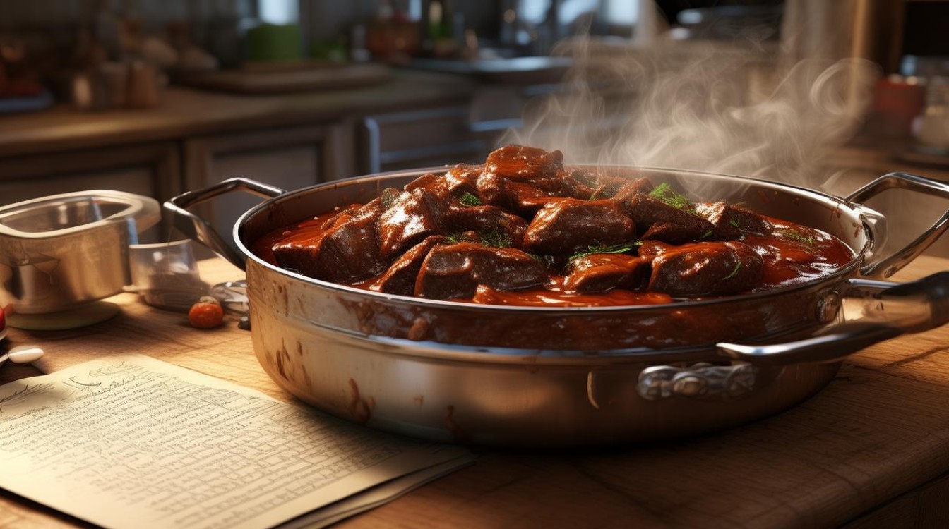家常卤牛肉怎么做才好吃？5个窍门让肉质鲜嫩入味！-图1