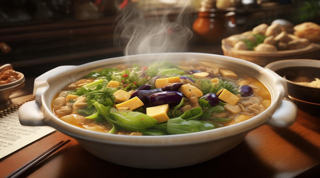 如何制作美味的煎茄子汤？简单步骤分享！-图1