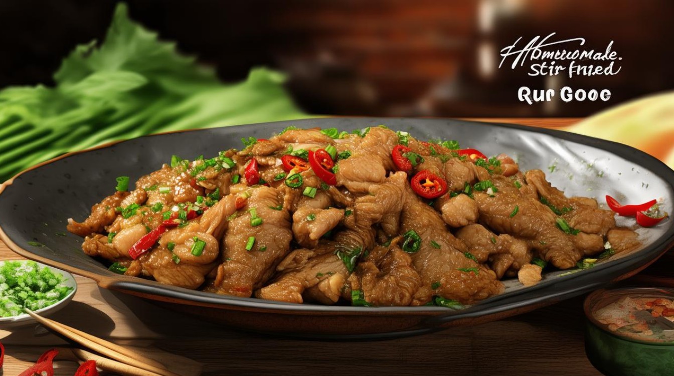 家常炒鹅怎么做才鲜香入味？-图1