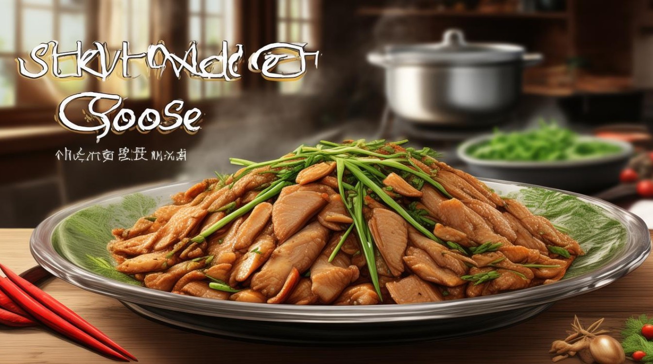 家常炒鹅怎么做才鲜香入味？-图4