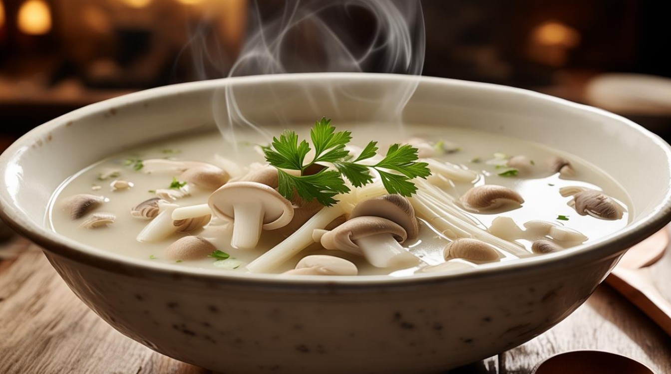 白色菌汤怎么做？简单美味的家常做法分享-图4