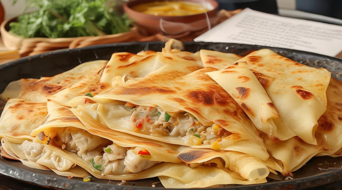 饺子馅煎饼怎么做？家常做法简单易学！-图2