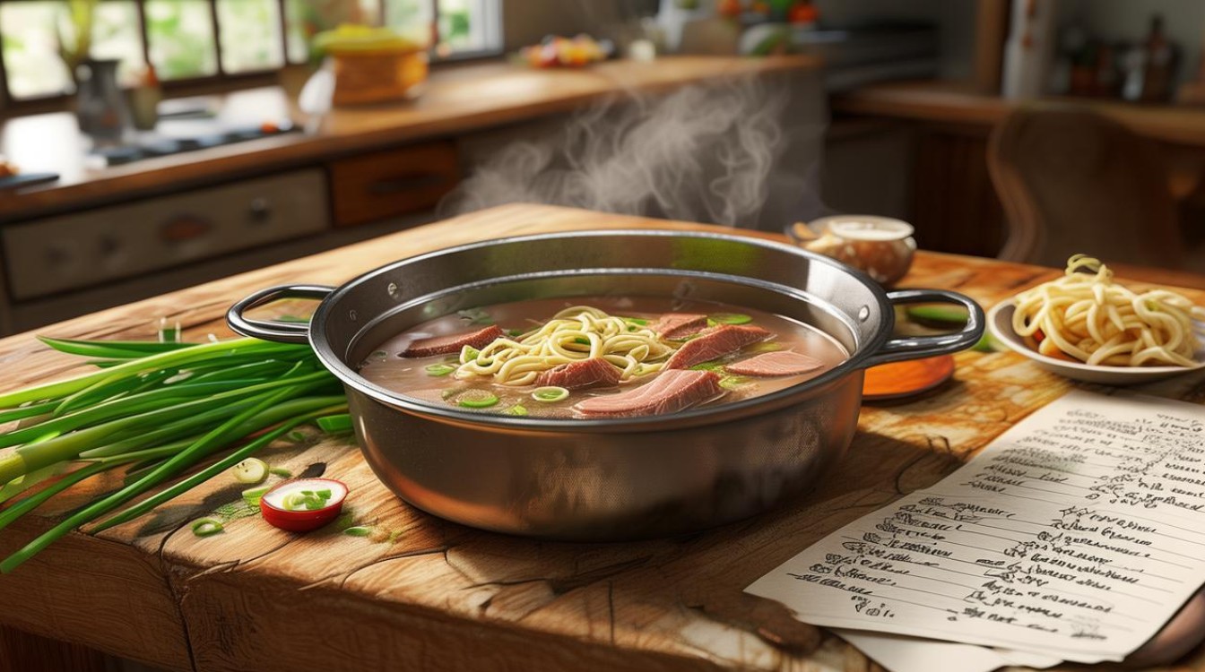 如何在家做出美味的牛肉粉丝汤？-图1