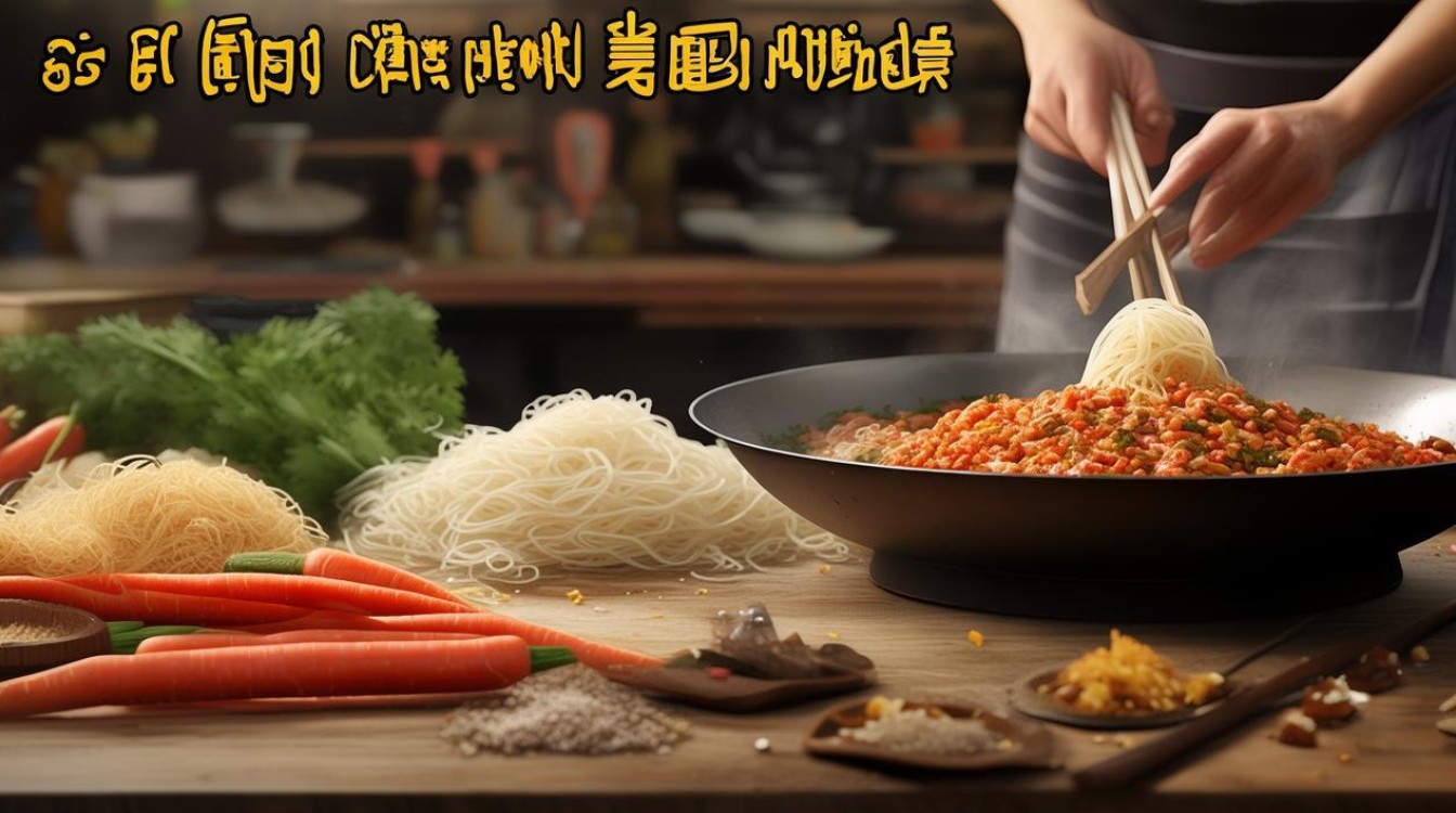 红萝卜炒粉条怎么做？家常做法简单又美味！-图2