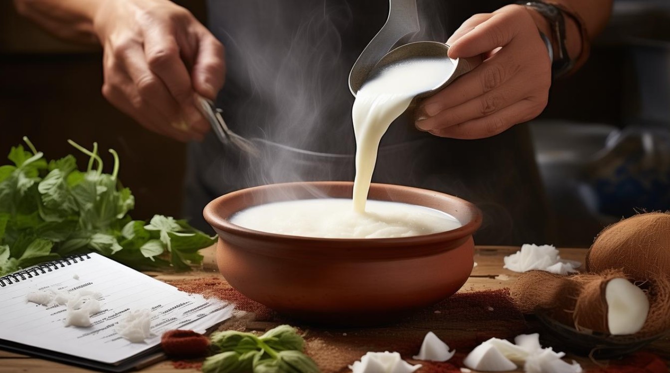 如何制作美味的椰子粑汤？简单步骤分享！-图4