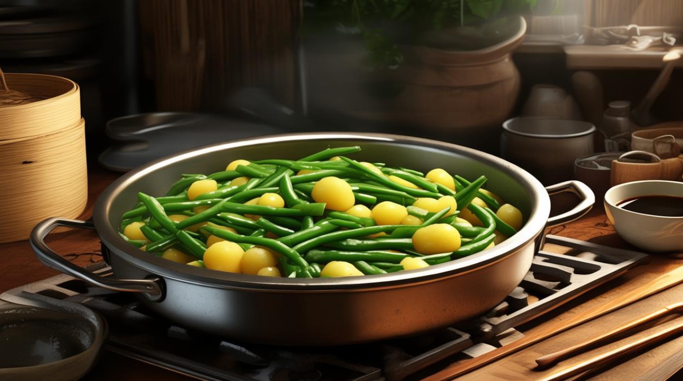豆角土豆怎么做好吃？家常做法简单又下饭！-图1
