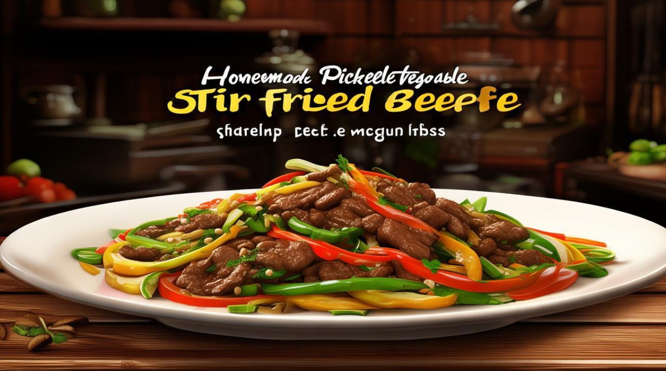 家常咸菜炒牛肉怎么做才更下饭？-图1