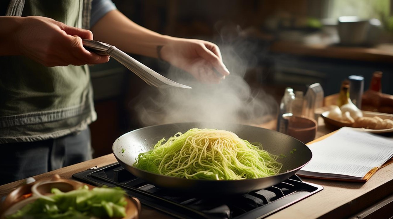 包菜炒粉丝怎么做？家常做法简单又美味！-图2