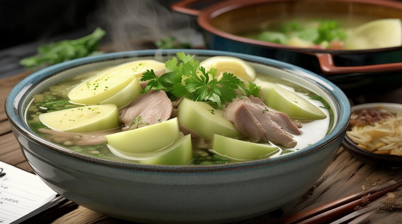 如何做美味的肉炖冬瓜汤？简单步骤分享！-图2