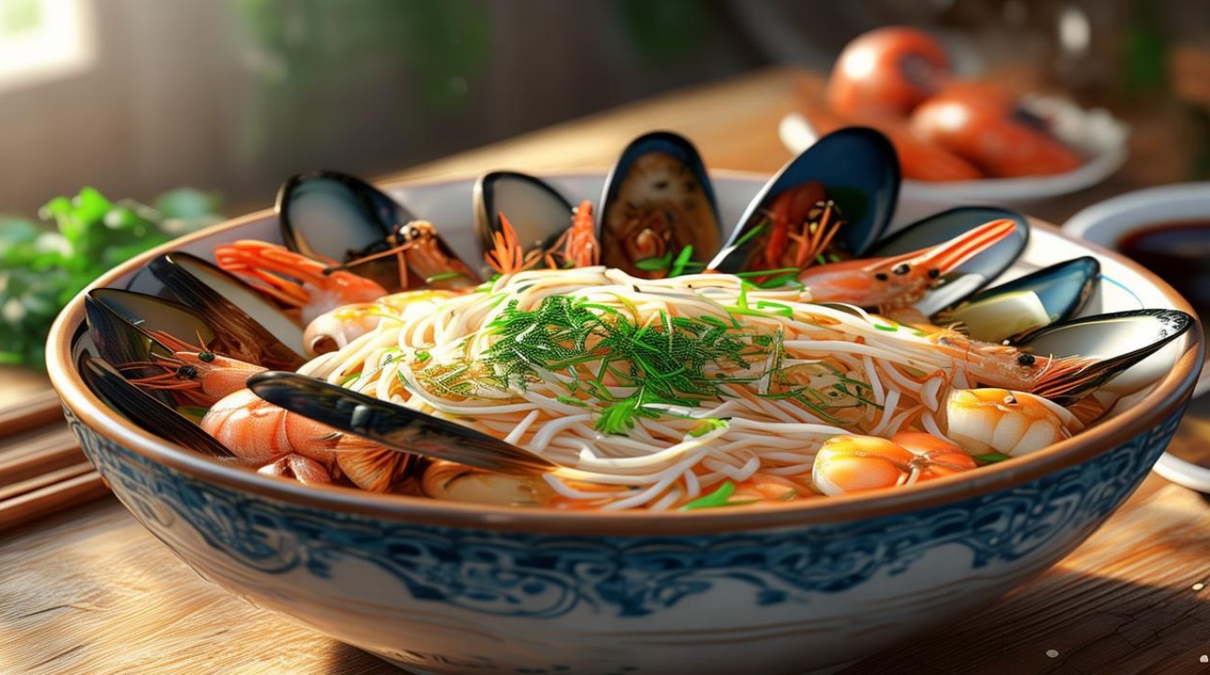 家常海鲜粉丝煲怎么做？简单又美味的做法分享！-图1