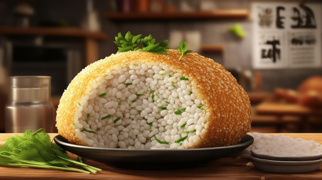 如何在家轻松制作营养美味的家常菜饭团？-图2