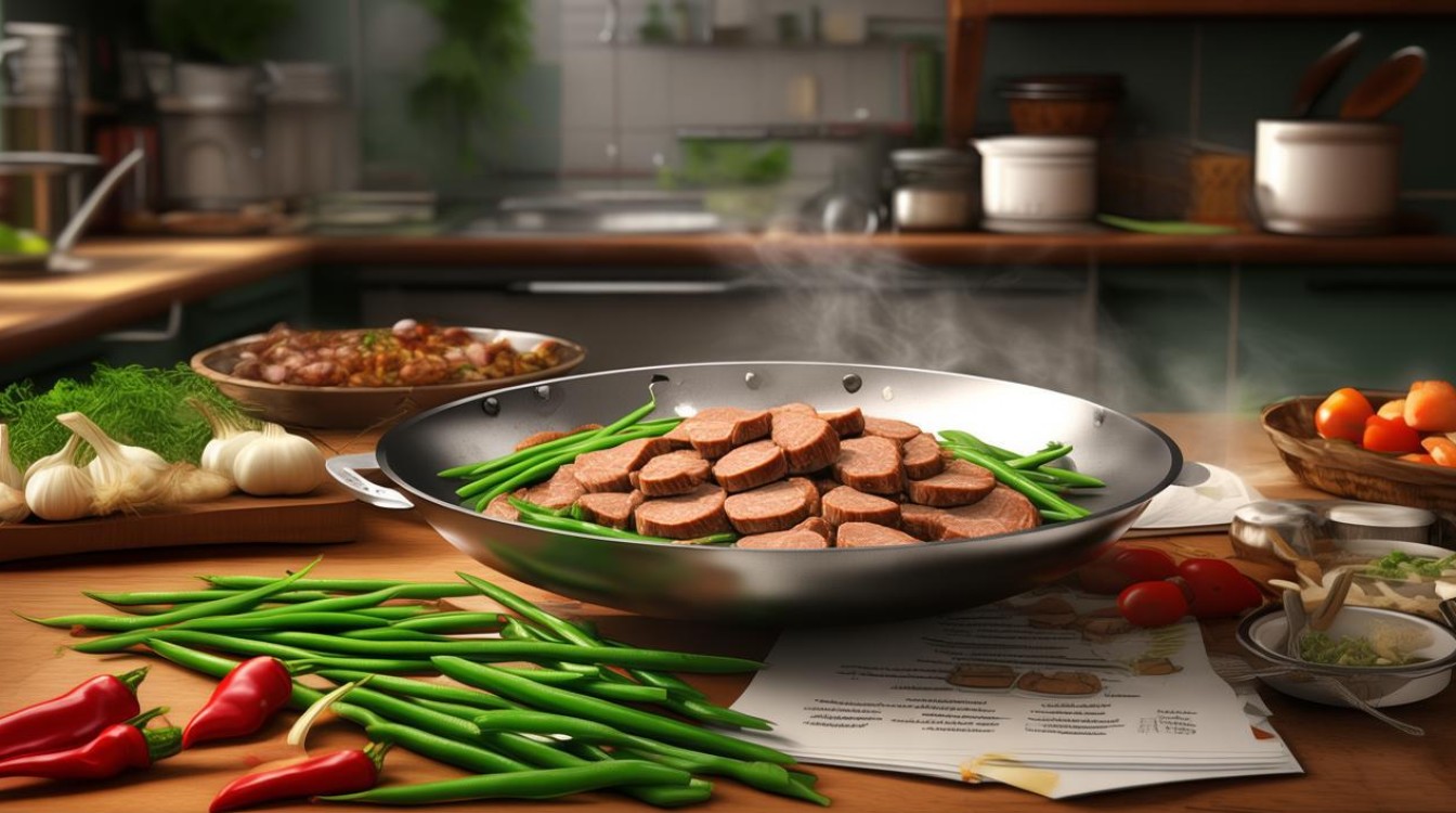 猪肉炒豆角怎么做？家常做法简单又美味！-图4