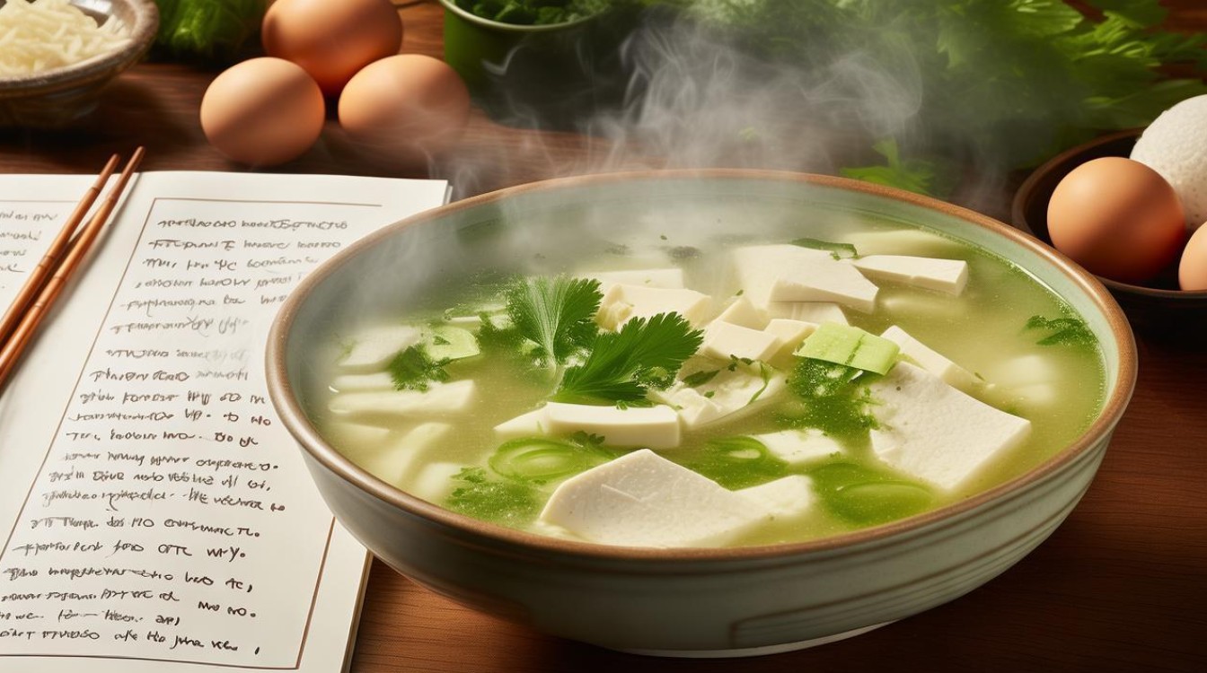 怎样做美味的鸡蛋豆腐丝瓜汤？-图4