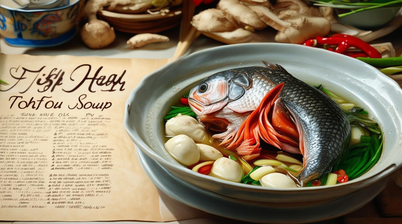 家常鱼头豆腐汤怎么做？简单步骤分享！-图1