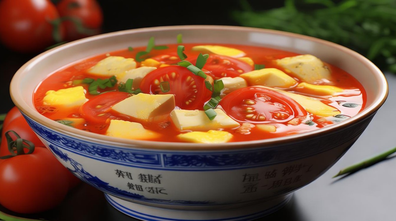 如何做美味的西红柿鸡蛋豆腐汤？-图1