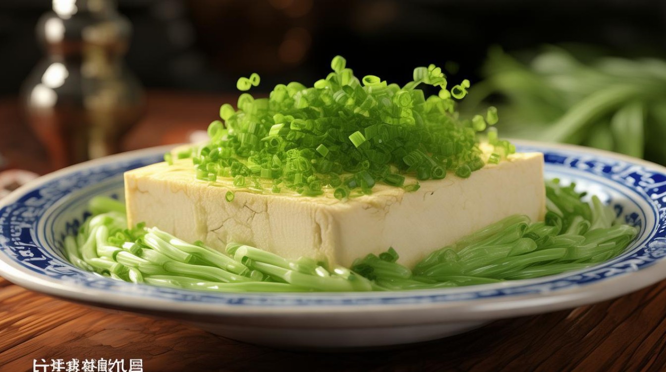 家常蒜苗豆腐怎么做才鲜香下饭？-图2