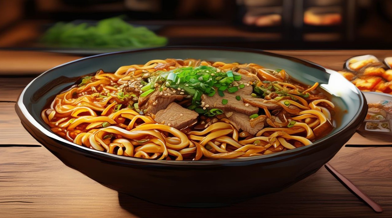 如何在家轻松做出美味的家常卤面？-图1