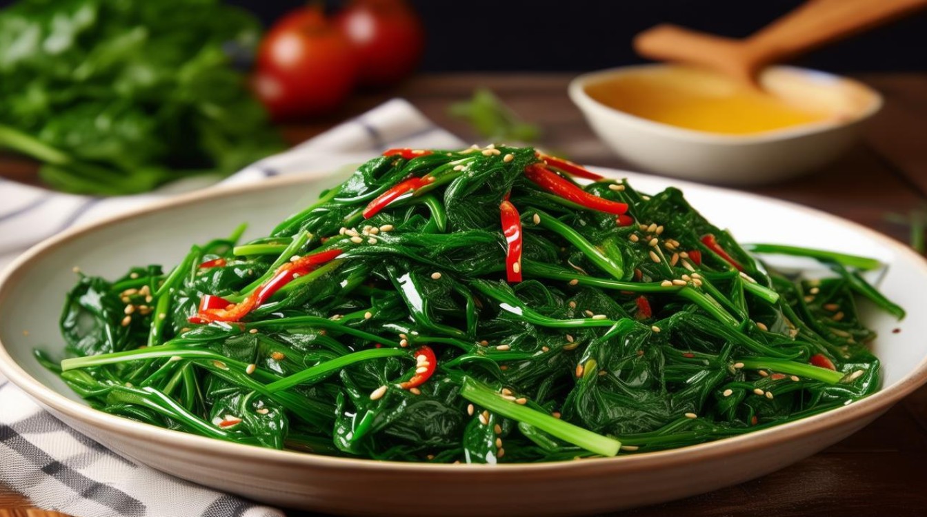 家常拌菠菜怎么做才清爽开胃？-图4