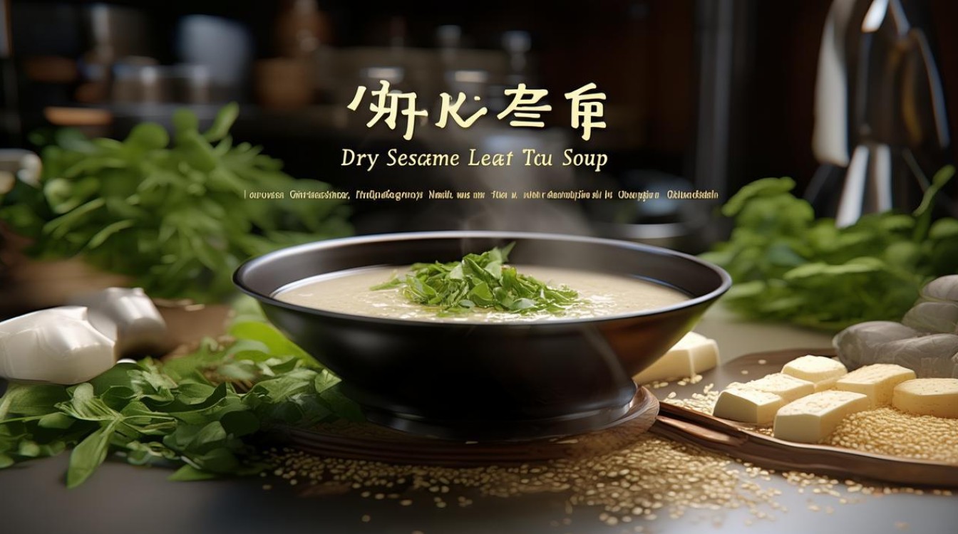 干芝麻叶豆腐汤怎么做？简单家常做法分享-图2