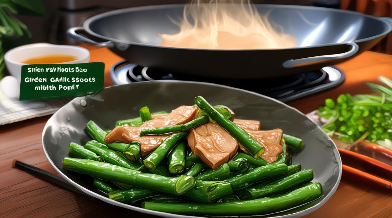 蒜苔炒肉怎么做？家常做法简单又美味！-图1