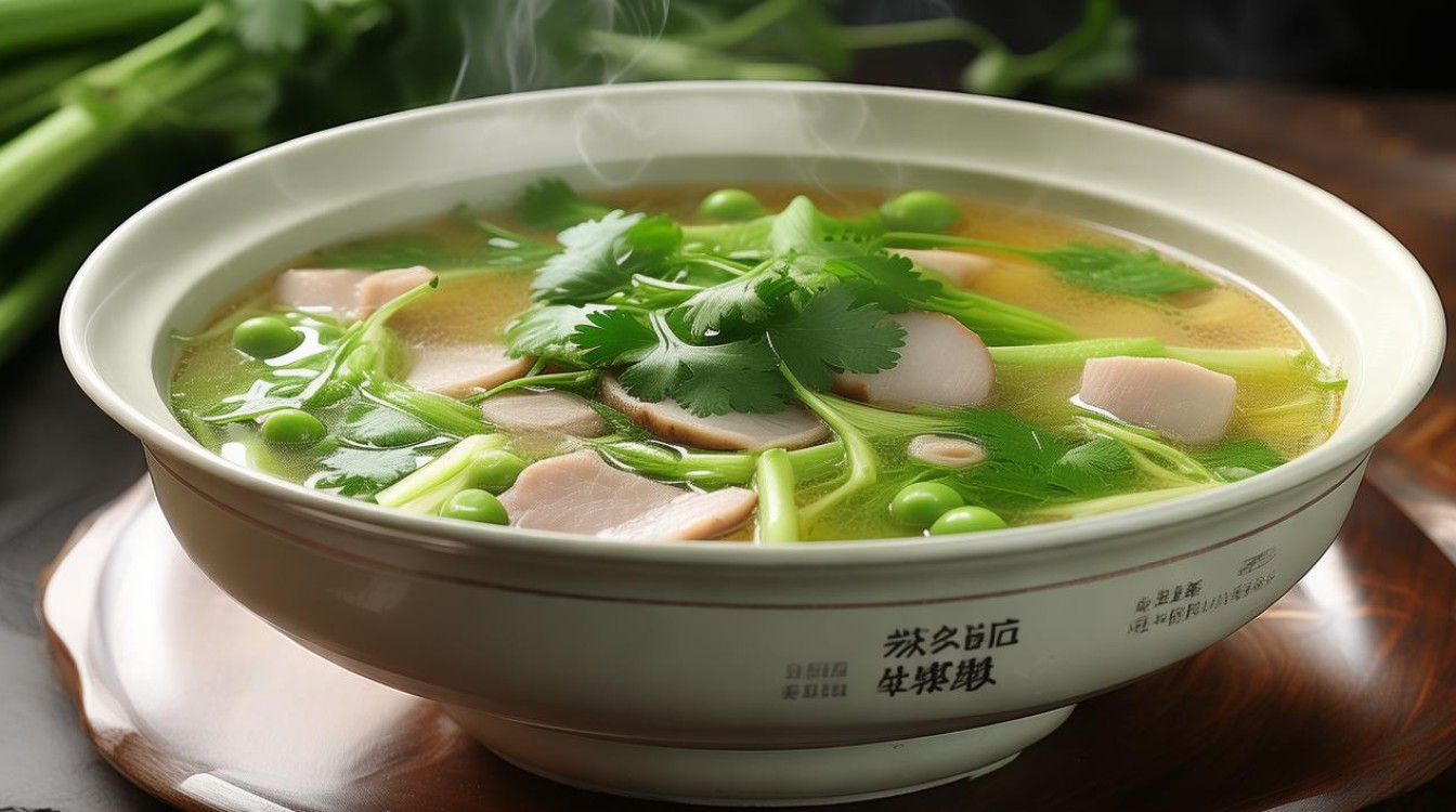 如何在家做出美味的豌豆蹄花汤？-图1