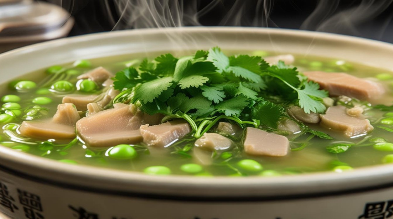 如何在家做出美味的豌豆蹄花汤？-图3