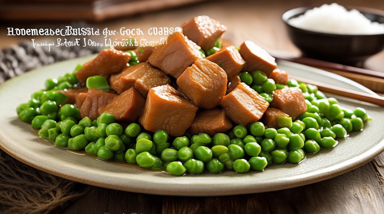 家常毛豆肉丁怎么做才鲜香下饭？-图2