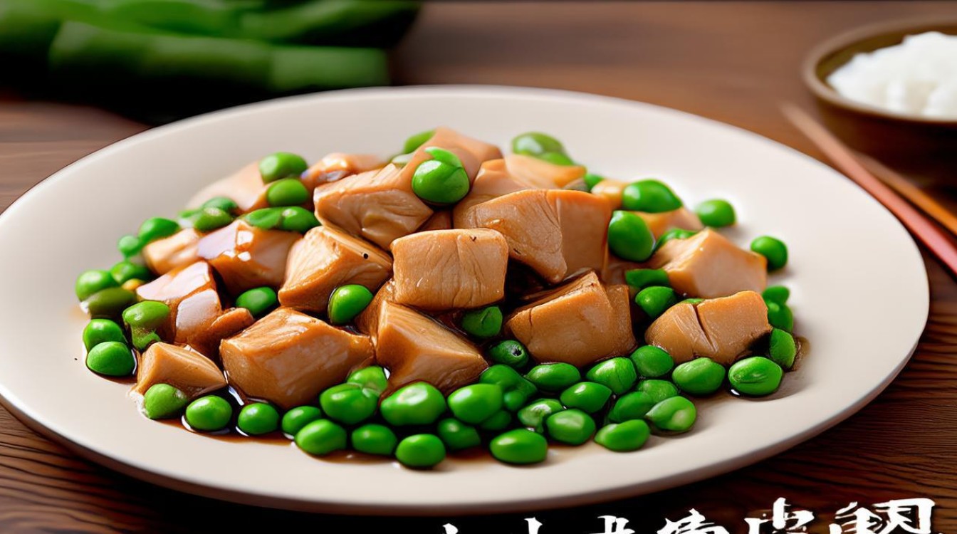家常毛豆肉丁怎么做才鲜香下饭？-图3